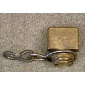  British Vickers Threaded Plug No. 1 All Brass Everything 
