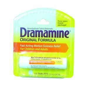  Dramamine Motion Sickness 12s (Pack of 6) Health 