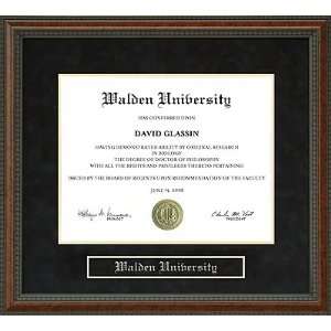  Walden University Diploma Frame