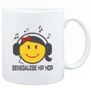 Mug White  Senegalese Hip Hop   female smiley  Music  