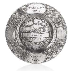 Handmade Precious Dreams Plate by Wendell August Forge  