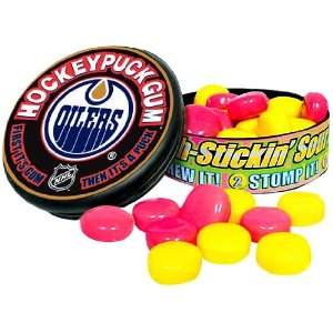 NHL Edmonton Oilers Hockey Puck Candy (6 Pack):  Sports 