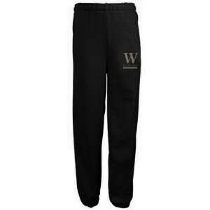 Wofford Terriers Black Logo Sweatpants 