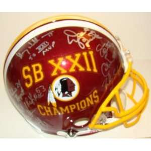  Redskins SB XXII 20 SIGNED F/S Proline GAME Helmet JSA 
