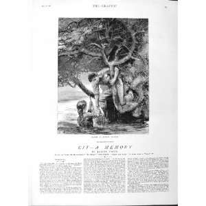  1882 ILLUSTRATION STORY KIT LADY RIVER MAN HOPKINS: Home 