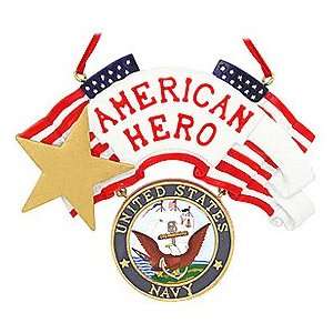  United States Navy American Hero Ornament