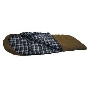   Degree XL Oversize Flannel Lined Sleeping Bag (Brown, 90 X 40