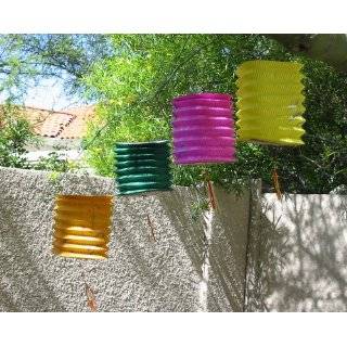 Mini Paper Lanterns, pack of 12 (approx 6 inches by 9 inches long 