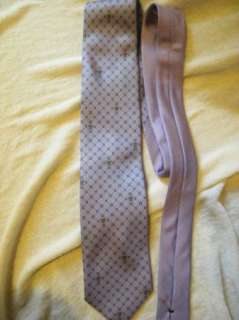 VERSACE neck tie mens tie Madusa lavender pink  