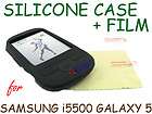   Soft Cover Case+LCD Film Guard for Samsung i5500 Galaxy 5 GQSC891