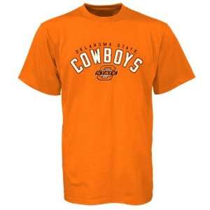 Oklahoma State Cowboys Orange Cobra T shirt:  Sports 