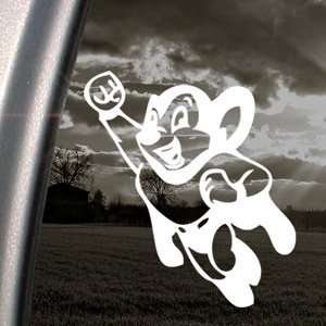 Mighty Mouse Decal Car Truck Bumper Window Sticker