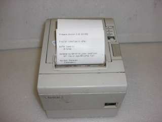 Epson M129A/M129B/M129C TM T88IIP WHITE Parallel Receipt Printer AC 