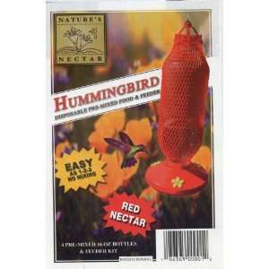  Hummingbird Disposable Pre mixed Food and Feeder Kitchen 