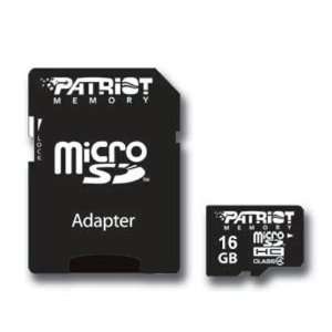  Quality 16GB MicroSDHC Class4 By Patriot Memory 
