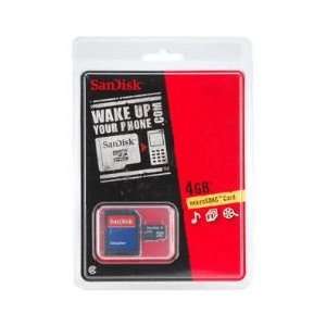  SanDisk 4GB microSDHC w/ SD adapter
