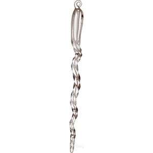  Heirloom Glass Icicle Ornament (twist design): Home 