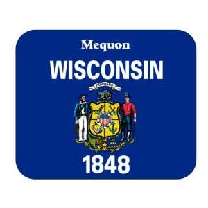  US State Flag   Mequon, Wisconsin (WI) Mouse Pad 