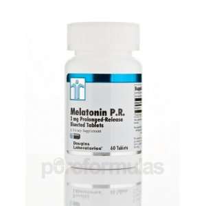  Douglas Laboratories Melatonin P.R. 3mg 60 Tablets Health 