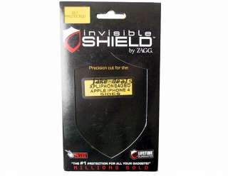 ZAGG invisibleShield for Apple iPhone 4 4G Sides 843404063116  