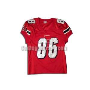   86 Game Used Indiana Sports Belle Football Jersey