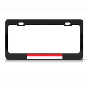 Indonesia Flag Indonesian Country Metal license plate frame Tag Holder