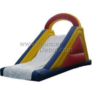  Inflatable Wet/Dry Rainbow Water Slide for backyard: Toys 