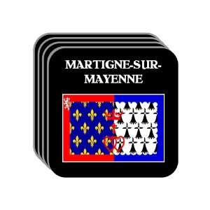  Pays de la Loire   MARTIGNE SUR MAYENNE Set of 4 Mini 