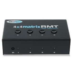  4 x 4 Matri x Remote Control System Electronics