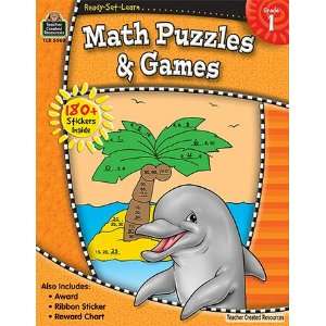  Ready Set Lrn Math Puzzles & Games: Office Products