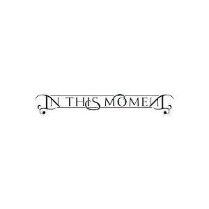  IN THIS MOMENT BAND WHITE LOGO DECAL STICKER Everything 