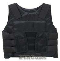Airsoft M01 Black BB Paintball Chest Protection Tactical Hunting Vest 