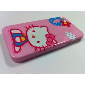  Hello Kitty Hard plastic pink back cover for Iphone 4, 4S 