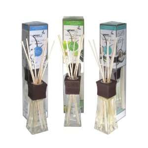   All Natural Reed Diffuser Set, Island Cotton, Margarita and Coconut