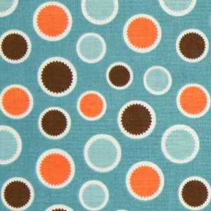  Riley Blake Mod Tod Dot Blue Fabric Yardage: Arts, Crafts 