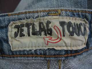 JETLAG TOUCH Light Blue Denim Jeans Pants Size 26x34  