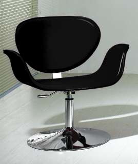 Contemporary Modern Swivel Chair White or Black  