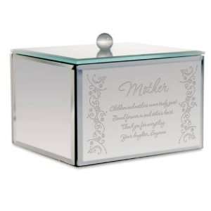  Personalized Mirror Trinket Box for Mom 
