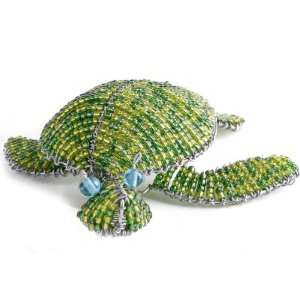  Turtle Ornament   Handmade in South Africa, Made of Glass 