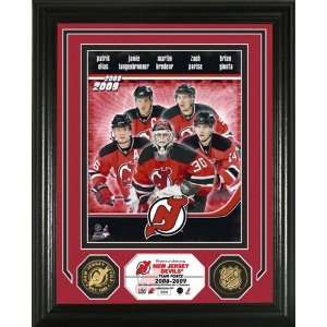 New Jersey Devils 2008 Team Force 24KT Gold Coin Photo Mint  
