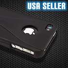 New Deluxe Black Case Cover For Iphone 4 4G 4S AT&T Verizon Sprint 