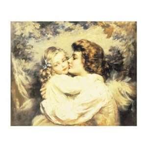 Mother and Daughter by Thomas B. Kennington 28x24  Kitchen 