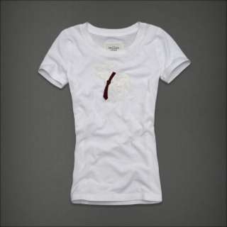 NWT Abercrombie Women Kaela Graphic Tee T Shirt Top  