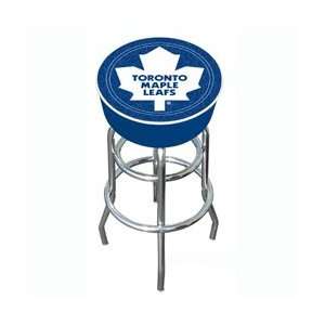 NEW Trademark NHL Toronto Maple Leafs Padded Bar Stool 7.5 Inch High 