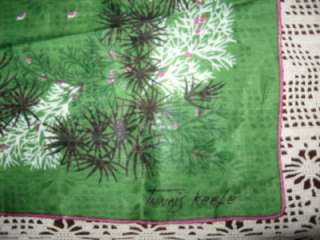 Vtg Tammis Keefe Hankie Hanky Signed ~ Excellent Condition  