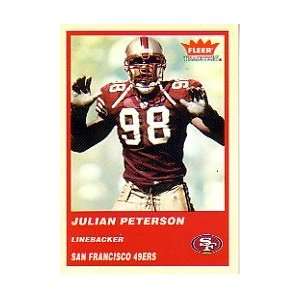    2004 Fleer Tradition #154 Julian Peterson