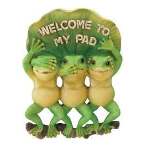 Welcome To My Pad Frogs