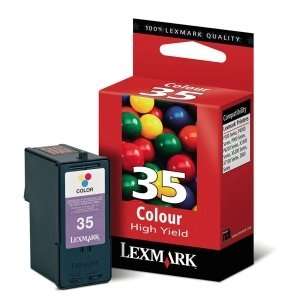  Lexmark Color Ink Cartridge. #35 HIGH YIELD COLOR INK CART 