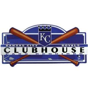   Kansas City Royals   Locker Room Sign MLB Pro Baseball Patio, Lawn