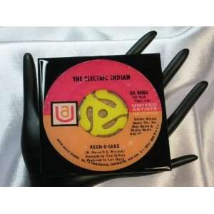   Indian 45 rpm Record Drink Coaster   Keem O Sabe